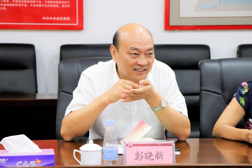 市委教育工委书记,教体局局长彭晓新到学校检查巡察整改工作推进情况